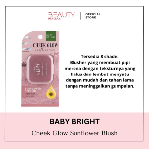 BABY BRIGHT Blush On - Cheek Glow Sunflower Blush 5.2g - Waterproof Tahan Lama