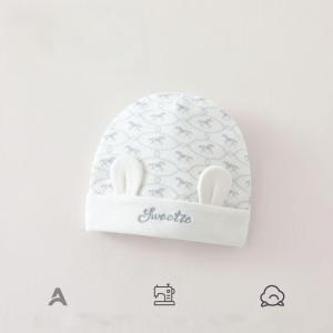 Bông bé Mũ bệnh viện mũ cho trẻ sơ sinh Mũ trẻ em 0-3 tháng