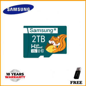 100% Original (Free Card Reader) (Free Shipping) Samsung Memory Card    128GB 256GB 512GB 1024GB 2000GB 1TB 10 level high-speed storage device UHS-I