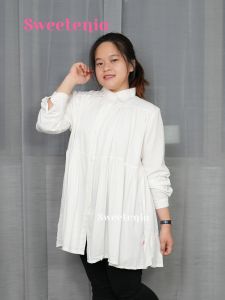 Kemeja Atasan Wanita Lengan Panjang BIG SIZE - Gendhis Blouse - Sweetenia