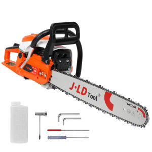 J.LD Mesin Potong Kayu 20inch Senso Chainsaw 54.6CC Gergaji Potong Kayu 2Tak Chainsaw Senso Berkualitas jld j5800 untuk Pemotongan & Pemangkasan Kayu
