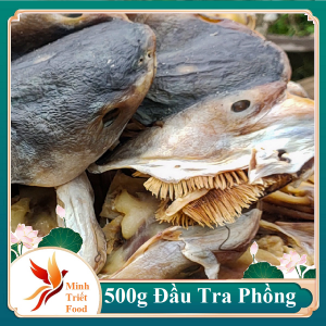 Đầu Cá Tra Phồng Khô 3 Nắng Sạch Ngon Không Mặn - ĐẶC SẢN MINH TRIẾT