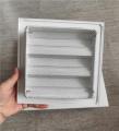 Cửa gió chớp 300x300mm, miệng gió louver cửa gió ngoài trời, miệng gió nan Z kèm lưới chắn côn trùng. 