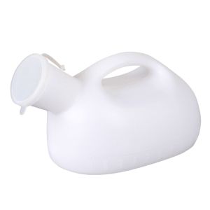 BHYJGD 2000ml Capacity Mens Urinal Plastic Material With Lid Portable Urinal Urinary Bottle Storage Container Urine Bottle For Bedridden Elderly