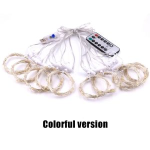 "Lampu hias tirai Natal Tirai Panjang LED Tumblr 3 x 3 Meter long Curtain Gorden Light Lampu Hias Dekorasi Cafe "