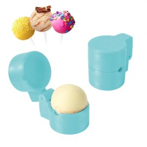 A5TG PLA Khuôn làm bánh Cake Pop Dễ dàng phát hành Làm thủ công Khuôn mousse Sáng tạo Tự làm Khuôn ép tròn Sôcôla