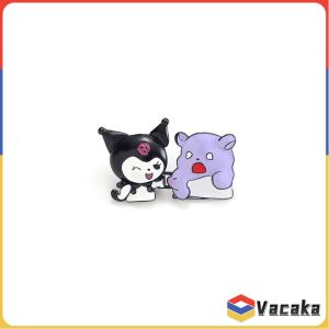 Vacaka Cartoon Shaped Tighten Waist Button Adjustable Jean Waist Buckle No Sew Snap Reusable Jeans Pins