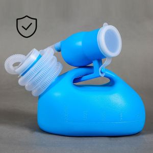 ที่ฉี่ผู้ชาย2000MLคุณภาพสูง ปัสสาวะผู้สูงอายุที่มีท่อ ระงับกลิ่นปัสสาวะ เครื่องปัสสาวะสําหรับผู้ใหญ่ เด็กๆ และผู้สูงอายุ กระบอกปัสสาวะ