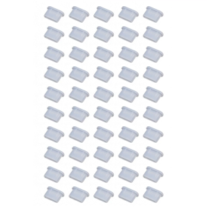 Silicone USB C Dust Cover Type-C Dust Plugs Phone Charging Port Protector Cover 50Pcs Universal Type C Anti Dust Caps