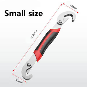 1Pcs Quick Multi-function Snap N Grip Adjustable Universal Wrench Set Adjustable Spanner Universal Wrench
