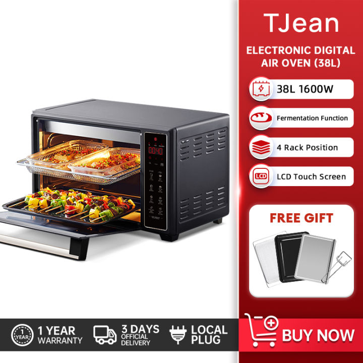 TJean 38L electronic oven air fryer oven home new small electric oven