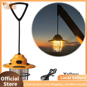 USB Rechargeable LED Lantern for Outdoor Camping and Hiking IPX4 Waterproof and Lightweight