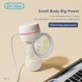 Dr. Isla EB11 Electric Breast Pump with Bottle Silent Massage Rechargeable LED Display Breast Sucking BPA Free Painless Pumping Electric Breast Pump Powerful Painless Adjustable Nipple Suction. 