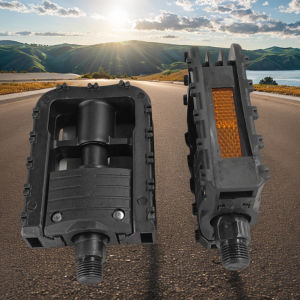 【New Arrival】 Comfortable Bicycle Pedals for Mountain and Road Bikes Folding Non-slip with Reflector Aluminum Alloy for Easy Installation