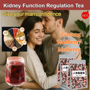 Mens fitness tea Iron supplement tea Ginseng mulberry tea Wolfberry and red date health tea Scented