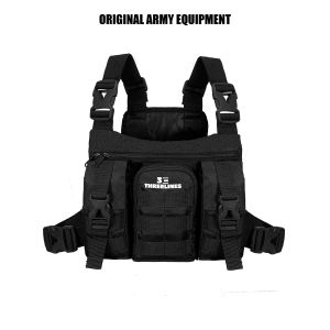 Tas Dada Pria Threelines Model Three Pocket Mid