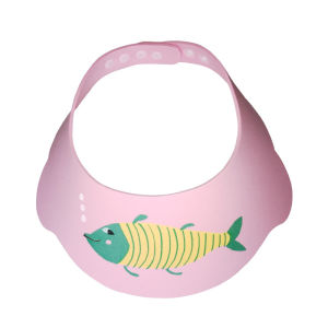 Mermaid Baby Shower Cap Adjustable Hair Wash Hat for Newborn Infant Ear Protection Kids Shampoo Bath Head Cover 宝宝洗发帽