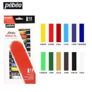 Pébéo – XL Oil Studio - Oil Paint Set for Professional Artists and Hobby Painters – 12/18//24 colours 12 ml