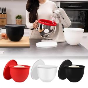 YERZ No Slip Silicone Stand Mixer Bowl Liners 5 Qt Capacity Heat Resistant Mixer Attachments Cuisine Gadget Food Safe Replacement Mixer Bowl Home Kitchen