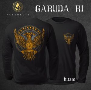 KAOS BAJU DISTRO PRIA KEREN GARUDA INDONESIA BHINEKA TUNGGAL IKA KAOS DISTRO INDONESIA CULTURE KEREN FASHION KAOS ATASAN PAKAIAN PRIA DAN WANITA BRANDED KUALITAS PREMIUM TERBARU KEKINIAN LENGAN PANJANG MOTIF GARUDA INDONESIA