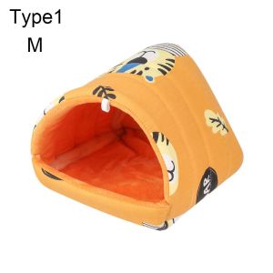 GUNG Colorful Rabbit Squirrel Comfortable Winter Small Animal Sleeping Bed Warm Mat Hamster House Guinea Pig Nest
