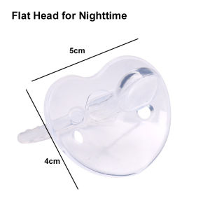 Baby Pacifer Set 3pcs baby soother Nipple Teether Day and Night UseFood Grade Material Pacifier With Chain and box