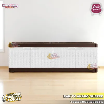 Meja Tv Akako Quatre Rak Tv Buffet Tv Lemari Kabinet Serbaguna Penghemat Tempat Meja Ruang Tamu