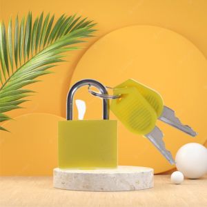 Gembok Koper Mini 28mm Gembok Koper Warna Warni Gembok Kunci Bagasi Tas Travel Jelly GOSHOP88