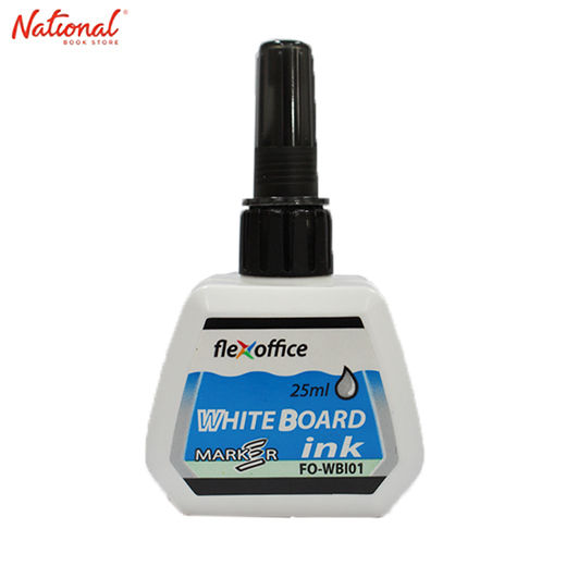 Flex Office Whiteboard Marker Ink Refill Bottle Black FO-WBIO1