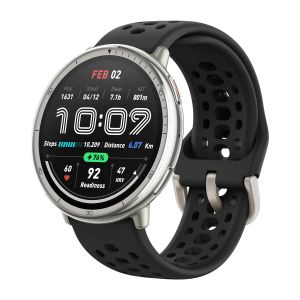 Amazfit Active 2 Fitness Smart Watch | 1.32" (44mm) AMOLED Display | 24/7 Health Monitoring | GPS Map