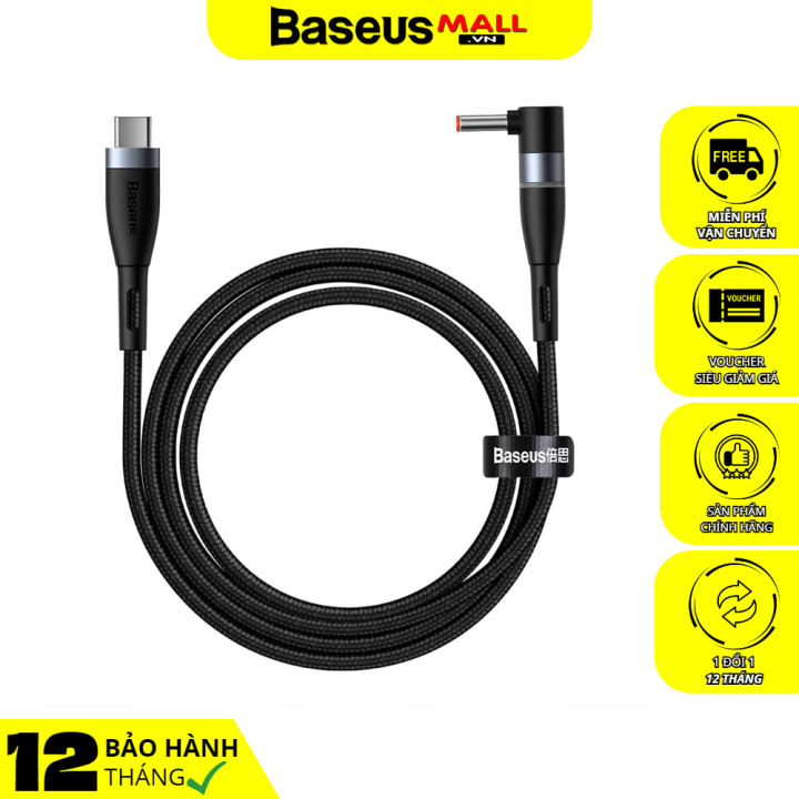 Cáp Sạc Nam Châm Baseus Zinc 100W | Type-C sang DC, Sạc Nhanh Cho ...