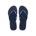 Havaianas Women's Slim Flip Flops (Navy Blue). 