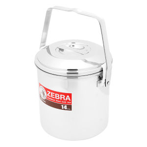 Camen ZEBRA 1 ngăn 14cm khoá tự động - Có ngăn trong sâu lồng (5.5cm)