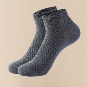 Kaos Kaki Pendek Pria Wanita Business Style Bamboo Fiber Ankle Socks JOFKK50