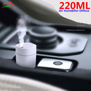 [Ready Stock]200ML Air Humidifier Mini Diffuser USB Portable Mist Maker For Home Car With Aroma Dehumidifier