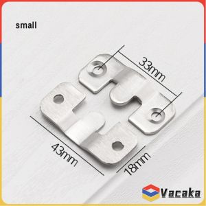 Vacaka Multifunctional Interlock Hanging Buckle Wall Picture Frame Hanger Wall Mounted Bracket