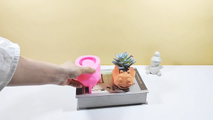 Multipurpose Handmade Decoration with Pamdas Silicone Mold Portable Craft Supplies for Flower Vases and Penholder