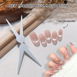 UR SUGAR Nail Art Dual-ended French Cat Eyes Nail Tool for Gel Polish Effect Nail Design Manicure Application Accessories