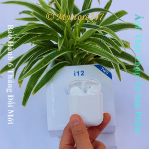 Tai Nghe Bluetooth I12  Cảm Biến Vân Tay Tai Nghe I12 Auto Kết Nối Bảo Hành 6 Tháng Đổi Mới. Mystore247 Bh 12Tháng