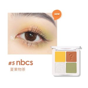 FOCALLURE FA177 Secret Code Eyeshadow Palette High Pigment Waterproof Long-Lasting 4 Colors Soft Texture
