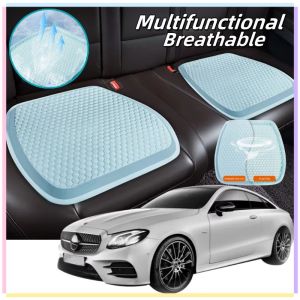 Car Honeycomb Seat Cushion Multifunctional Universal Breathable Gel Seat Cushion Washable Breathable Cool Cushion Cover