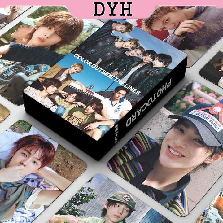 55pcs/box CORTIS Photocards COLOR OUTSIDE THE LINES Album KPOP