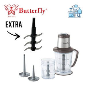 BUTTERFLY FOOD PROCESSOR 2 JARS 2L& 0.7L 400W BC-3003