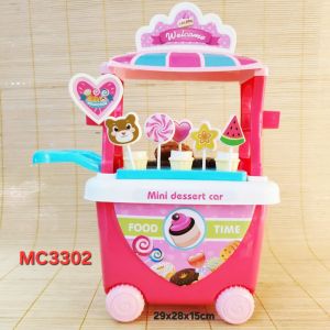 [Rẻ vô địch] Hộp Đồ Chơi Xe Kem Kèm Phụ Kiện Dành Cho Bé MC3302 ️🛒️🛒️🛒