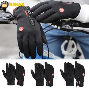 【N2HAO】 Men Women Winter Warm Windproof Waterproof Thermal Touch Screen Gloves Mittens