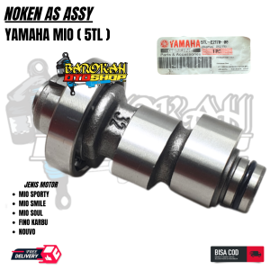 PAKET 4 ITEM 5TL NOKEN AS MIO SPORTY + PELATUK KLEP + PAYUNG KLEP + SEAL KLEP MIO SMILE / MIO SOUL / NOUVO / FINO KARBU