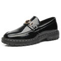 <Ready Stock>ALVIN New British Black Casual Men's Leather Shoes Business Formal Leather Shoes Couple Shoes size 36-45. 