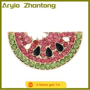 Aryio Fashion Watermelon Brooch Pin Collar Badge Corsage Jewelry Accessories