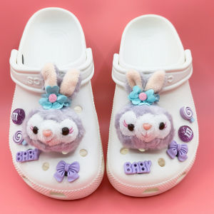 Cute Carton StellaLou Crocs Charms Shoes Flower Buckle Accessories Removable 3D Cartoon Shoe Buckle for Crocs