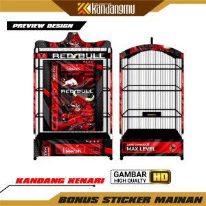 Jual sticker sangkar kenari dan murai Harga Terbaik & Termurah terupdate motif logo bola ikan koisayap srigala naga singa kartun 3d